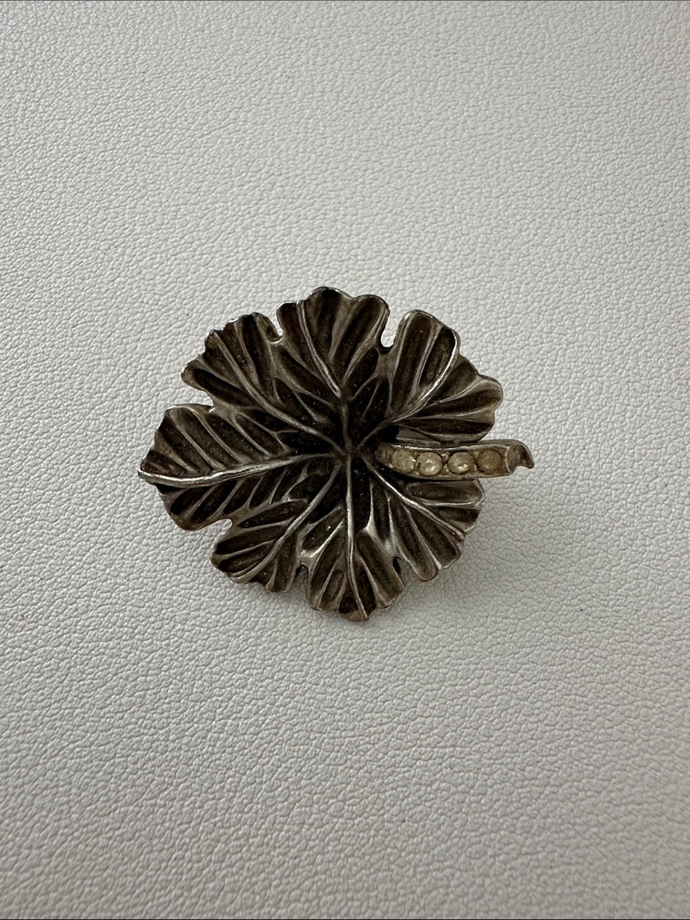 Vintage Leaf Brooch
